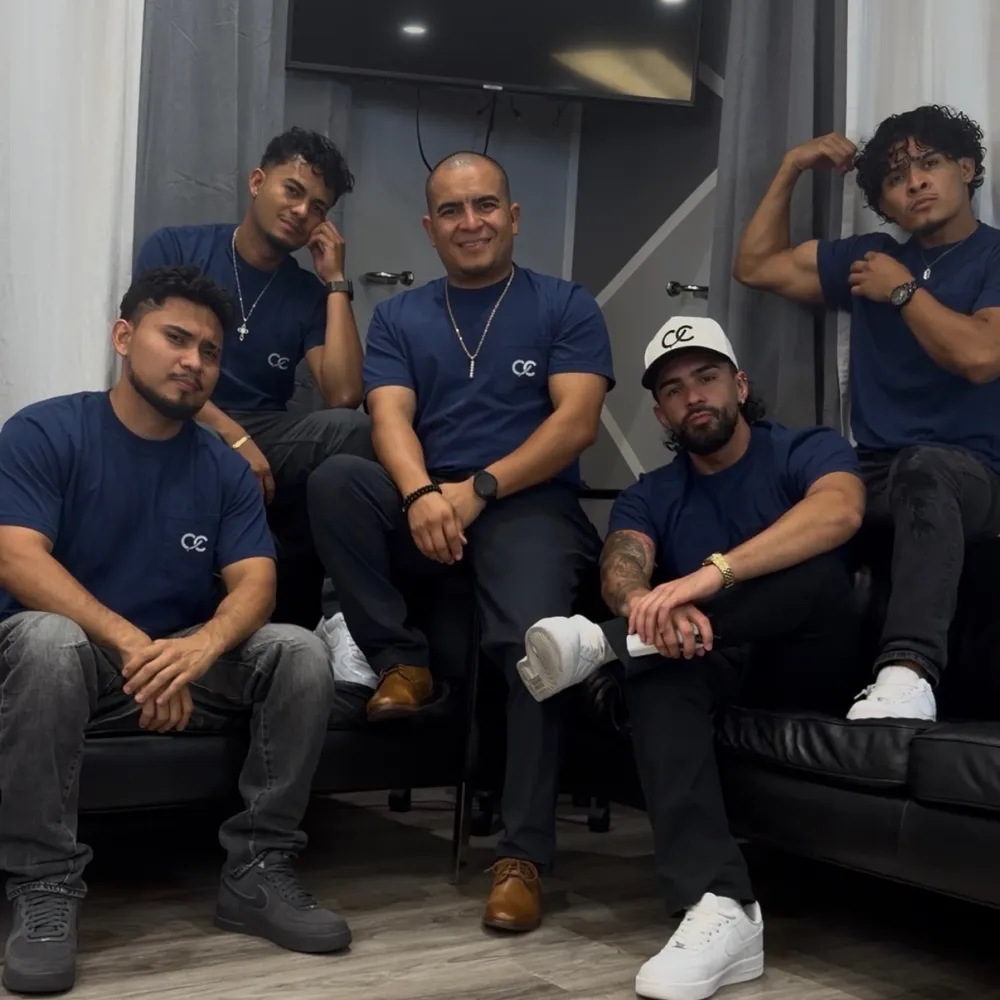 The Catracho Cuts barber team